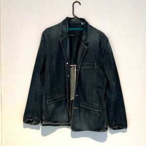 Denim blazer